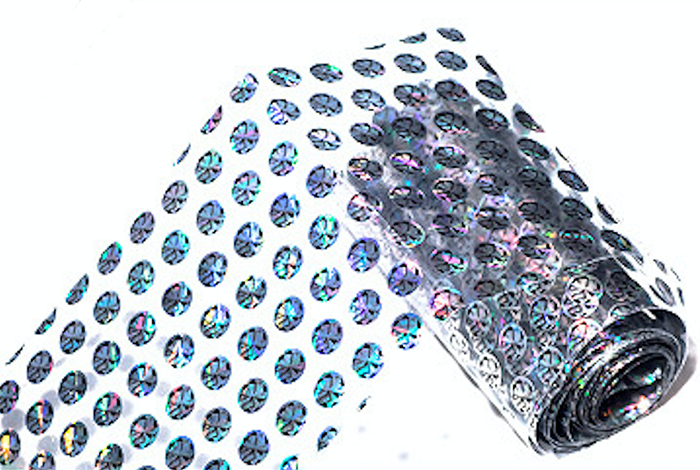 42 - Holographic Dots Foil