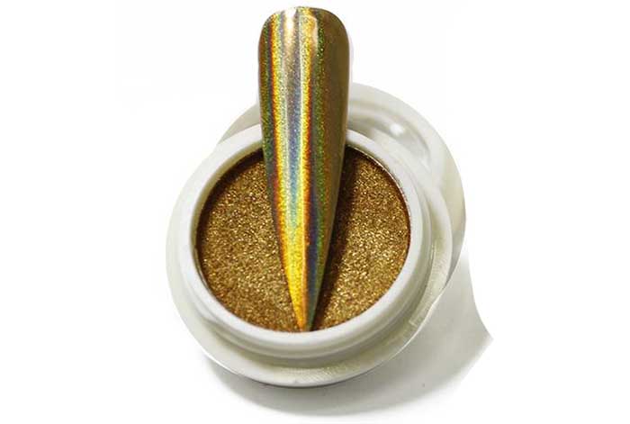 Holographic Gold Chrome