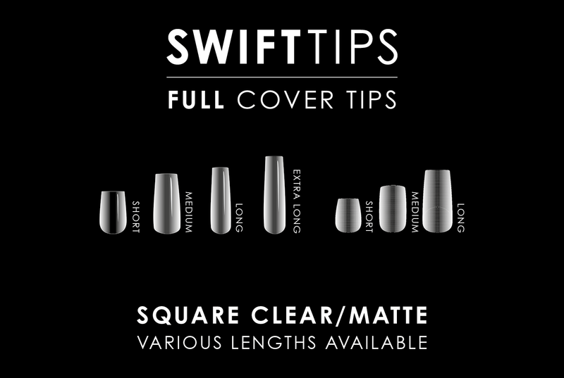 Square Full Cover Extension Tips