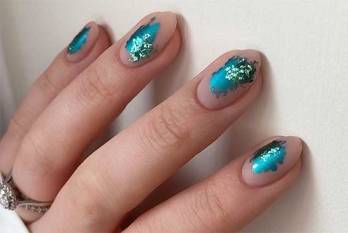 85 - Metallic Teal Foil